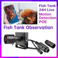 Fish Tank Observer DIY Industrial Vision Component 24H Live Home Camera Non Reflective Professional Fish Watching 2.8mm-12mm Poe