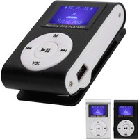 Portable Mini MP3 Music Player Sports BackClip LCD Screen MP3 Support Memory Card