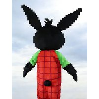 Neues Schwarzes Hasen-Maskottchen-Kostüm für Erwachsene, Cosplay Cartoon Osterhase Laufkostüm, Karneval Geburtstag Party Aktivität Aufführungs-Requisite