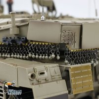 Heng Long 1/16 RC Battle Tank IDF Merkava MK IV 3958 Barrel Recoil Simulation Lights Sound Military Vehicle Panzer Model TH22643