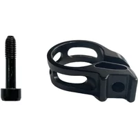 Custom Made Discrete Shifter Trigger Clamp for SRAM X7 X9 X0 X1 XX XX1 GX EAGLE Shifter Lever Trigger Discr - Black