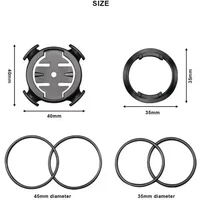 AliExpress TOOPRE Bicycle Computer Mount Bike Edge Quarter Turn Computer Mount For Garmin Stem For Handlebar Speedmeter Brackets Holder