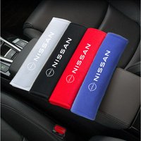 2Pcs for Nissan X-trail Qashqai Note Juke Patrol Leaf Sentra Interior Accessories Car Seat Belt Safety Belt Shoulder Covers
