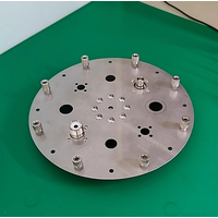 Stainless steel base Outdoor Antenna base Socket Support SO239 BNC type HF Shortwave Antenna Support Tripod Light Stand