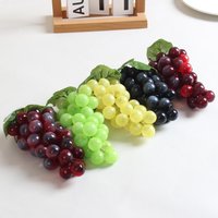 5 Strings, Each With 36 Pieces, Artificial Plastic Grapes String Models, Home Garden Ceiling Holiday Party Decoration
