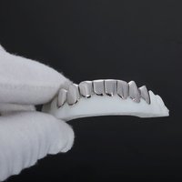 ICEBLING Custom 925 Silver Teeth Grillz Hip Hop Grillz for Men Women
