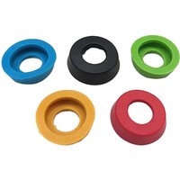 Y1UC 2pcs Billiard Cue Tail Cover Protective Sleeve Rubber Pool Cue Bottom Tail Cover