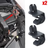 2Pcs For Peugeot 2008 208 301 308 2007 2008 2009 2010 2011 - 2021 Partner 792843 Hood Bonnet Prod Rod Support Stay Clips Holder