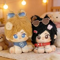 Resident Evil Leon.Scott.Kennedy Ada Wong Q-version doll 15cm Game Figures Plush Cosplay Dress Up Cotton Doll desktop ornament