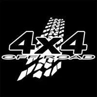 20cm NEW 4X4 OFF-ROAD Mud Funny Stickers on Car Products Sunscreen and Waterproof Cute, Decoration PVC Sticker Decals Stylish,