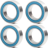 AliExpress FUSHIPRO 4PCS 3801-2RS MAX Bearing 12*21*7 mm Double Row Full Balls Bicycle Suspension Pivot Repair Parts 3801 Ball Bearings