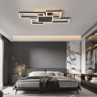 Modern LED chandelier for Living Room Lustre Dining Bedroom Study Ceiling lamps Nordic Square Ceiling Chandelier Light Fixture