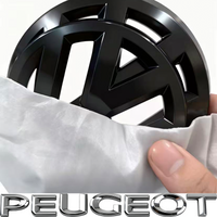 Car Front Grill Emblem For VW POLO GOLF 5 6 7 7.5 8 MK5 MK6 MK7 MK8 Passat CC Rear Trunk Lid Covers Logo Car Accessories Hub Cap