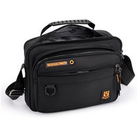 Men's Oxford Messenger Bag Multi Pocket Waterproof Crossbody Shoulder Pack for Office Travel Outdoor Hiking Bike Daily Carry