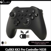 GuliKit KK3 Pro Controller KingKong 3 Gamepad NS38 with Hall Effect Joysticks & Triggers for Windows Nintendo Switch Android iOS