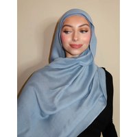 84colors Modal Hijab with Modal Undercap Set Basic Stretchy Pullover Headscarf Thin Breathable Sunscreen Head Wrap Hijabs Scarf image 4