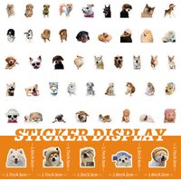 10/50/100Pcs Cartoon Realistic Puppy Stickers Phone Case Suitcase Skateboarder Guitar D Waterproof Stickers