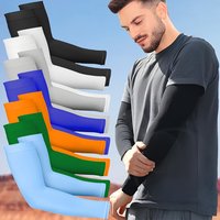 A unisex sunshade arm cover, arm guard, and fashionable sleeve cover suitable for cycling and driving, used for outdoor activiti