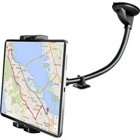 Windshield Car Tablet Stand Mount Truck Window Dashboard Phone Holder Suction Cup Long Arm for IPad Pro 11 12.9 Air Mini 4-13"