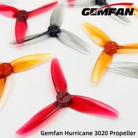 2Pairs Gemfan Hurricane 3020 3inch 3-Blade 3 Hole PC Propeller 1.5mm For RC FPV Racing Freestyle Toothpick Cinewhoop Ducted