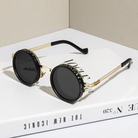 AliExpress Glazzy 2025 Fashion New unisex handmade ND9 level Sunglasses Stepless Rotating Filter Retro Polarized Sunglass Cycling Sports Glassees