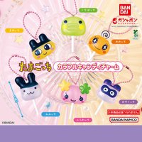 Bandai Official Japan Tamagotchi Lollipop Shape Keychain Gashapon Mametchi Flowerwtchi Memetchi
