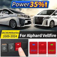 For 2009-2024 Toyota Alphard Vellfire Sport Power Module Throttle Accelerator 20 30 40 Series 2023 2022 Modification Accessories