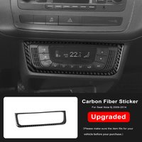 Soft Carbon Fiber Sticker For Seat Ibiza 6j 2009 2010 2011 2012 2013 2014 LHD RHD Car Central Control AC Frame Panel Trim