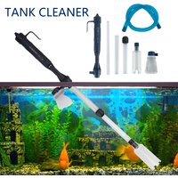 AliExpress NONE Electric Aquarium Gravel Cleaner Fish Tank Vacuum Gravel Cleaner Kit with Air-Pressing Button Siphon Vacuum Cleaner for Fish Tan