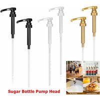 1PCS Fruit Syrup Pressure Head Coffee 750ML Dispenser Syrup Pump Black Liquid Dispenser For 10Ml Juice Bottle Dispenser Pump