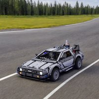 2815PCS MOC Technology Part 2 Bttf Technic Delorean Model DIY Creative Assembly Building Blocks Display Birthday Gift Home Set