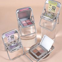 MYY Eyeshadow Palette Blendable Matte Glitter Shimmer Shades for Daily Makeup 4 Colors Mobile phone holder chair design