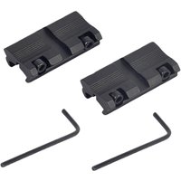 2pcs Tactical Picatinny 11mm Dovetail To 7/8" 20mm Weaver Adapter Rifle Scope Mount Tactical Hunting Accessories
