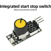 DC 3-24V PWM Speed Controller with Display & Switch 4-Wire Fan Servo ESC Regulator
