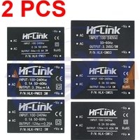 2PCS HLK-PM01 PM03 HLK-PM12 HLK-5M05 5M03 5M12 Mini Power Supply Module Intelligent Household Switch