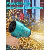 Cordless Electric Blade Blower, Strong Wind Electric Blower For Major Storms, Wireless Handheld Blade Snow Collector, Blade Blower With Battery, Outdoor Courtyard Dust And Snow Removal Electric Tool