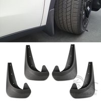 4pcs Front Rear Mudguards Splash Guards Wheel Protector New Upgrade Fender Car Auto Accessories Mudflaps Universal