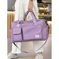UNIXINU Handgepäck-Reisetasche, großes Fassungsvermögen, Weekender-Reisetaschen für die Nacht, mit Schuhfach, Sport- und Fitnesstaschen für Damen