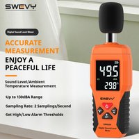 SWEVY Color Screen Digital Sound Level Meter 30-130db Home Portable Noise Detector Professional High-Precision Decibel Meter