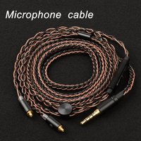 HiFi earphone cable Type-c DAC ALC5686 cx32993 Decoding For Shure MMCX Se215 SE846 Single Crystal Copper Cable with mic 3.5mm