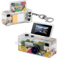 Retro G62 Thumb Keychain Camera 1080P HD Digital Camera with Flip Camera Mini Camcorder Audio Video Recorder Cam for Students