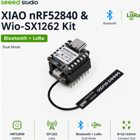 Płytka rozwojowa Meshtastic XIAO NRF52840 & zestaw Wio SX1262 868MHz 915MHz Antena LoRa 862-930MHz Niskoenergetyczny LoRaWAN Bluetooth NFC