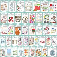 Big Sale Christmas Metal Cutting Frame Scales and skulls dies 2024 New Templates DIY Scrapbooking Paper Making Crafts Cuts