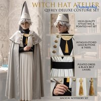 Witch Hat Atelier Qifrey Cosplay Costume Set Qi Fuli Anime Game Character Outfit For Halloween Carnival Party Cosplay Events Cos
