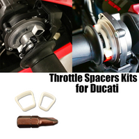 for Ducati Throttle Spacer Desert X Panigale Monster XDiavel Multistrada Supersport Throttle Spacers Scrambler Hypermota Kits