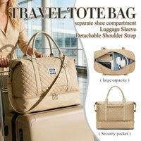 Travel Bag for Women, Folding Hand Luggage Cabin Bag for Easyjet ITA Airways & Volotea, Airplane Shoulder Bag Gym Bag Sports Bag