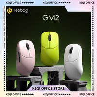 LEOBOG GM2 Mouse GM2 Pro 3mode 2.4G Bluetooth Wireless Mouse Light Weigh Gamer Mice Low Latency 500mAh Custom E-sports PC Gifts