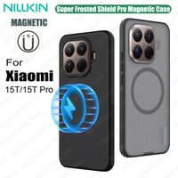 Nillkin For Xiaomi 15T /15T Pro MagSafe Case Frosted Shield Pro Magnetic Case Shockproof Ultra-thin Cover For Xiaomi 15T Pro