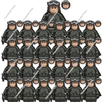BLOKEES 25 pièces Soldats clones Star Wars avec Capitaine Rex et Commandant Cody, Blocs de Construction à Assembler, Figurines d'Action, Jouets, Cadeaux pour Enfants