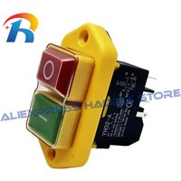 WM210V KLD lathe button electromagnetic switch YH02-A 16A AC250V 4-pin/5-pin replacement DKLD KJD17B waterproof magnetic switch